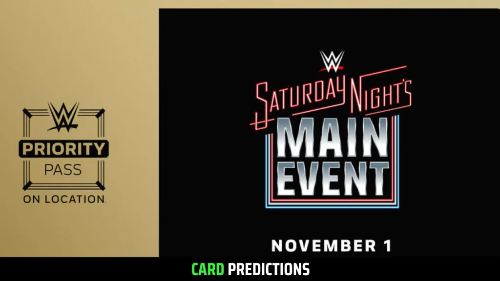 WWE Saturday Night's Main Event Time (November 2025): USA, UK, CANADA ...